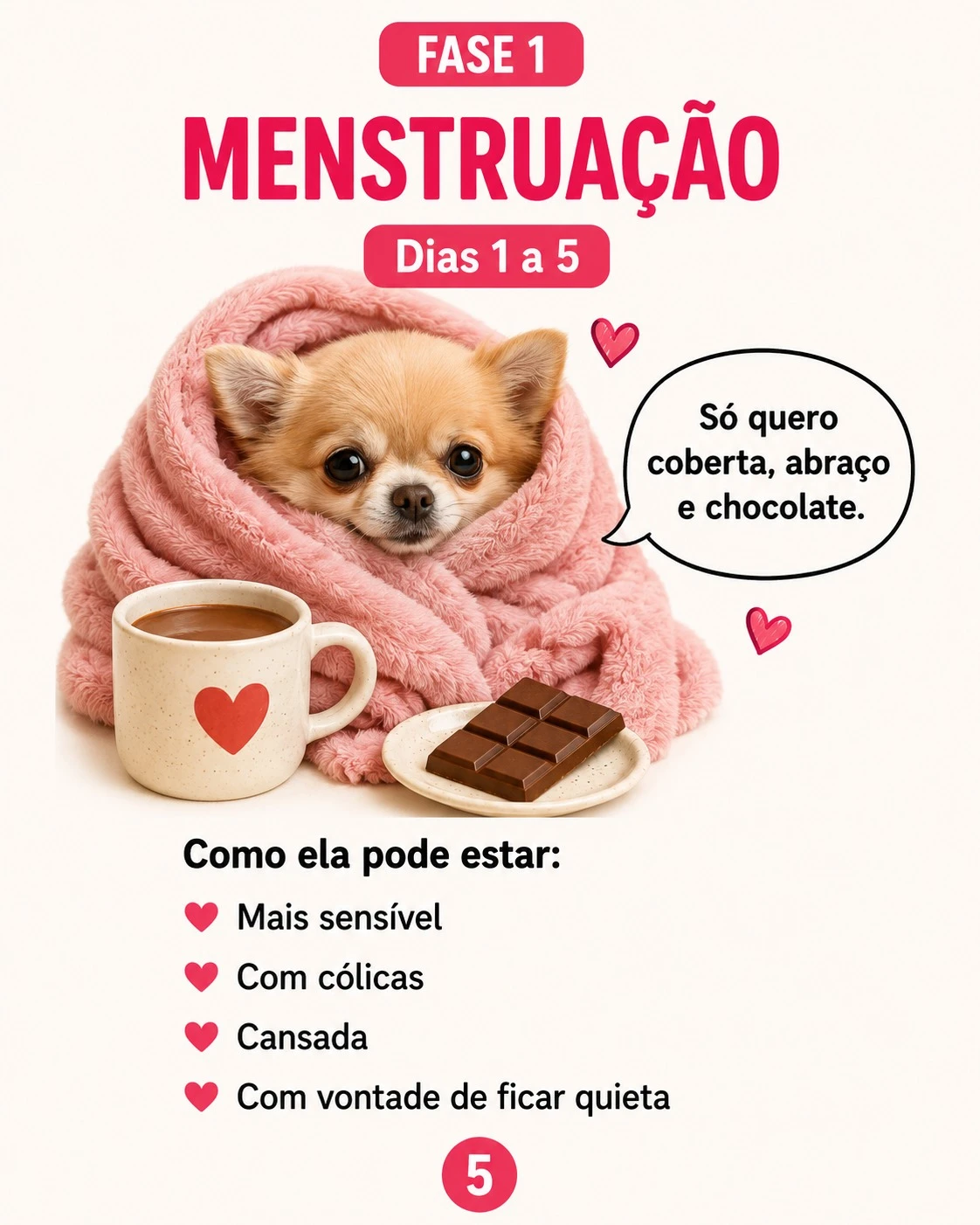 Menstruação como ela pode estar