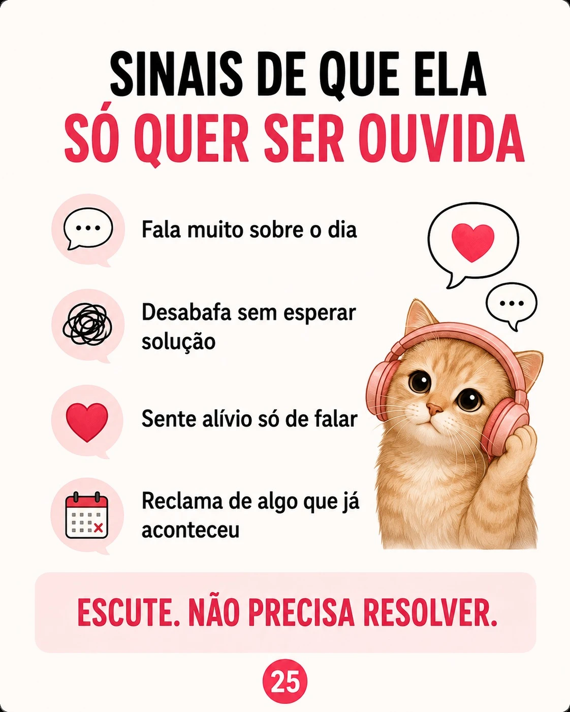 Página do PDF sinais de que ela quer ser ouvida